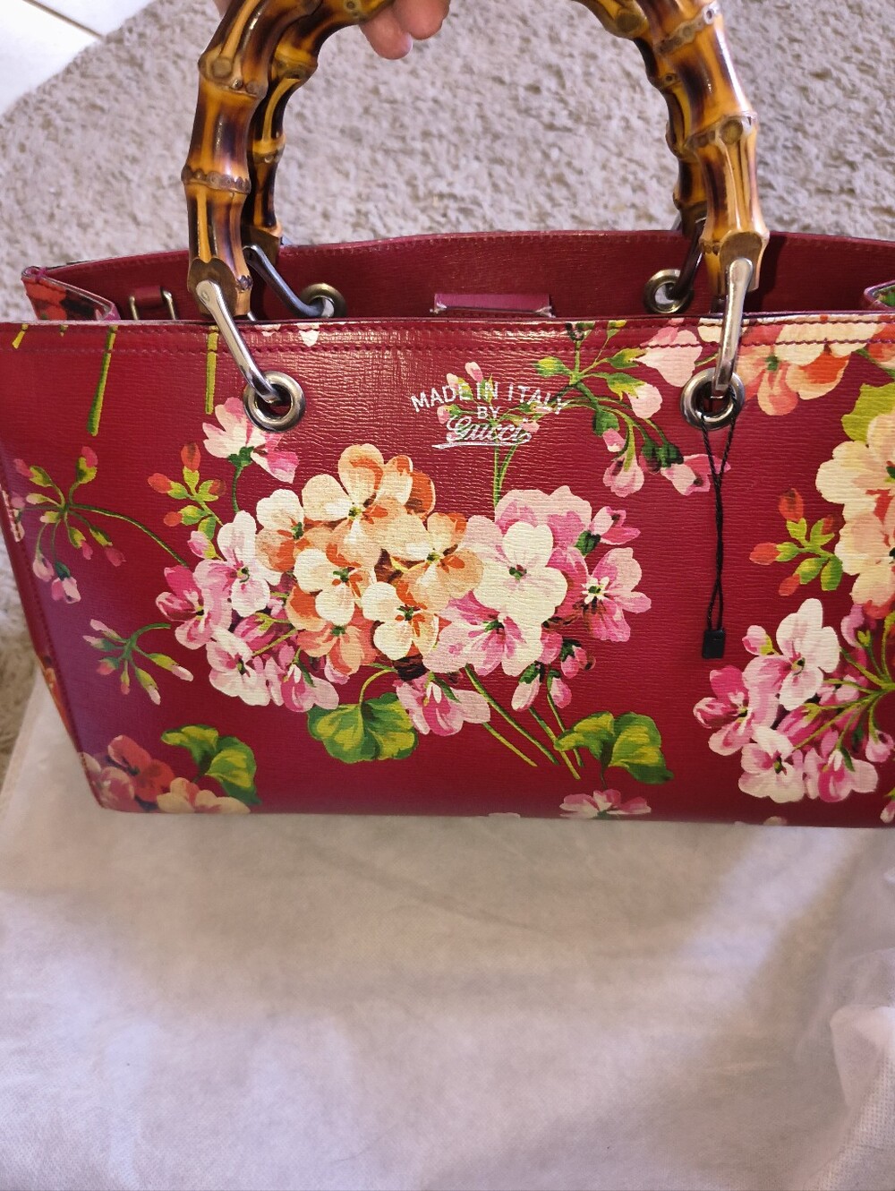 Gucci Blooms Bamboo Top Handle
